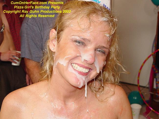 Pizzagirl Party Only At Cum On Her Face Ray Guhn Facials