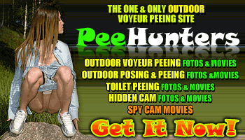 girl pee in public